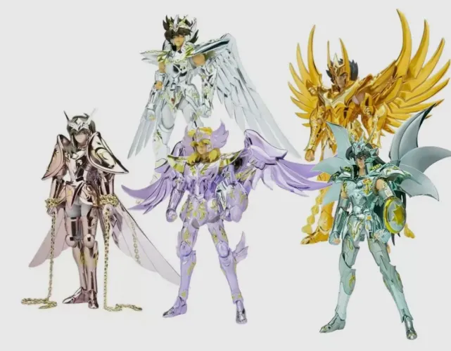 Saint Seiya - Action Figures - Coleção de Cavaleirosa de Bronze v4 kamui