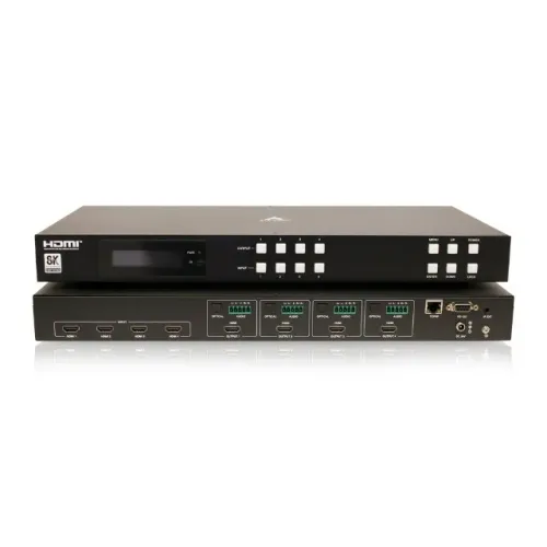 Matriz Switch De Video Hdmi 2.1 8k_60hz 4 X 4 As-mx448-V2.1