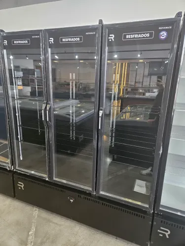 refrigerador 3 portas expositor para bebidas e frios - a pronta entrega