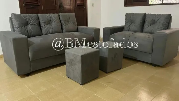 Sofá de 3 lugar perfeito