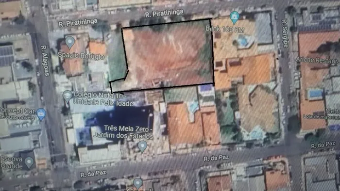 TERRENO COMERCIAL no JARDIM DOS ESTADOS com área de 3.150 m2 .