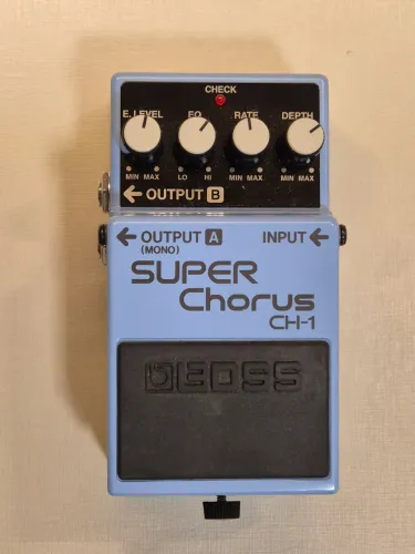 Boss Super Chorus CH-1 - Usado (excelente oportunidade)
