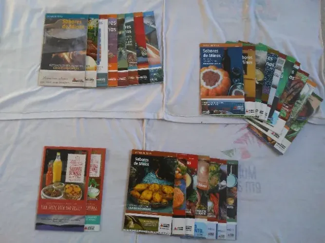Coleção de Livros de Culinária; Coleção Sabores de Minas. 
