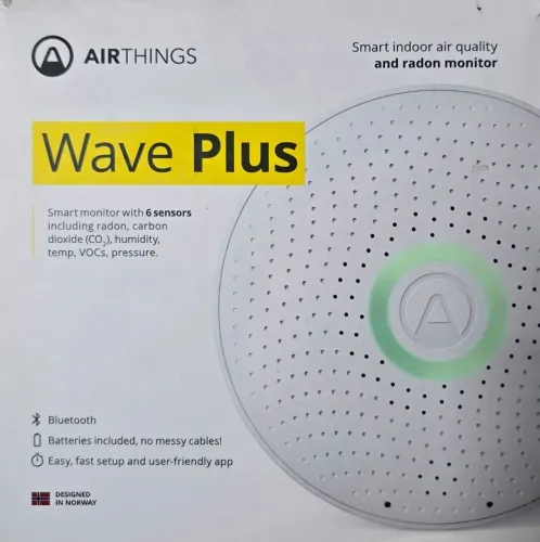 Airthings Wave Plus - Saiba como está o ar da sua casa