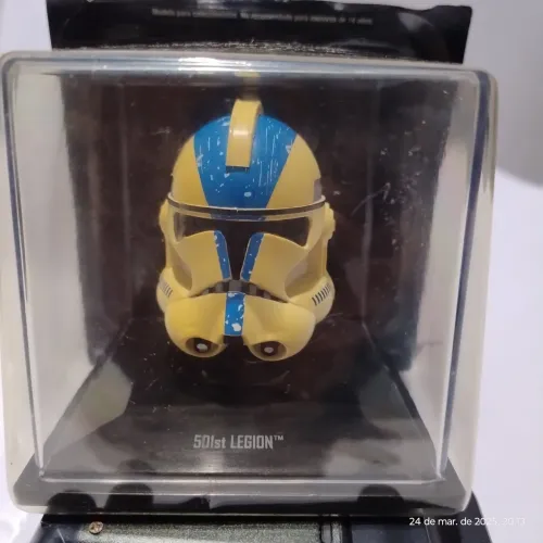 Coleção Star Wars capacete 501st Legion.