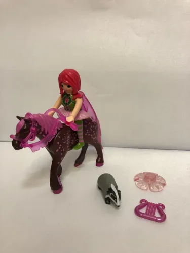 Playmobil- Fada e Cavalo