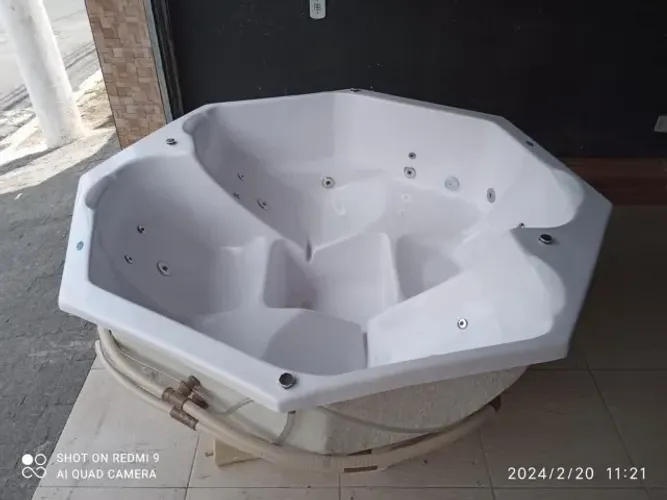 Spa sextavado completo