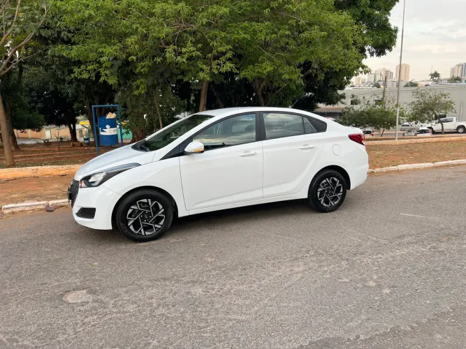 Hb20s 1.6 Automático 2019 4 cilindros Única Dona Ipva 25 pago (carro todo original )