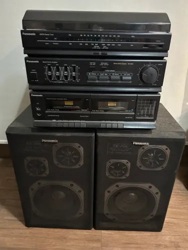 Som antigo Panasonic 3 em 1