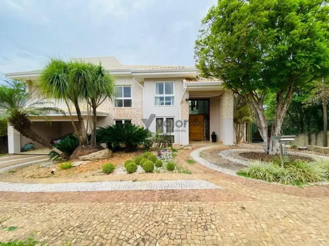 Casa à venda em Campinas, Alphaville Dom Pedro, com 4 suítes, com 403 m², Alphaville Dom P