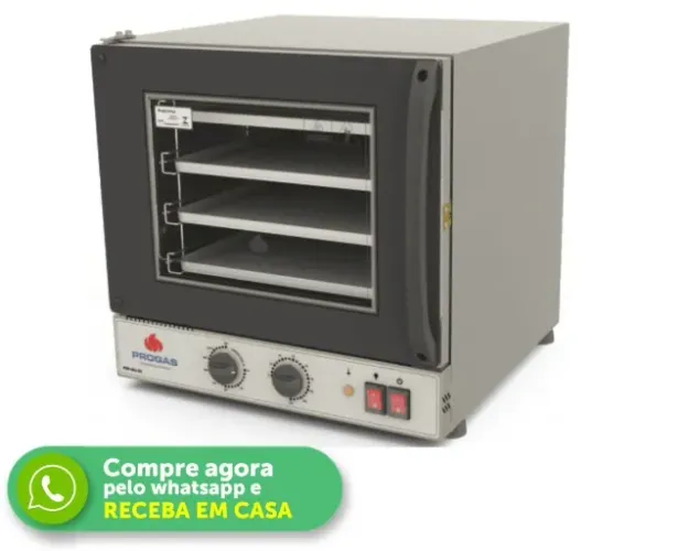 Forno Turbo Elétrico Progás Fast Oven Preto -220v