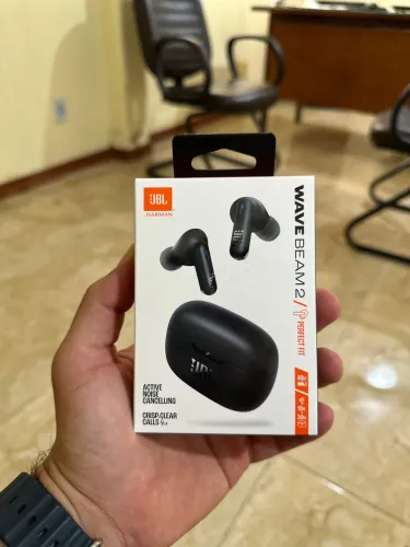 Fone JBL Wave Beam 2 Preto