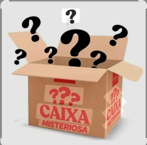 Caixa misteriosa acessórios e itens de decoração entre 5 e 30 itens