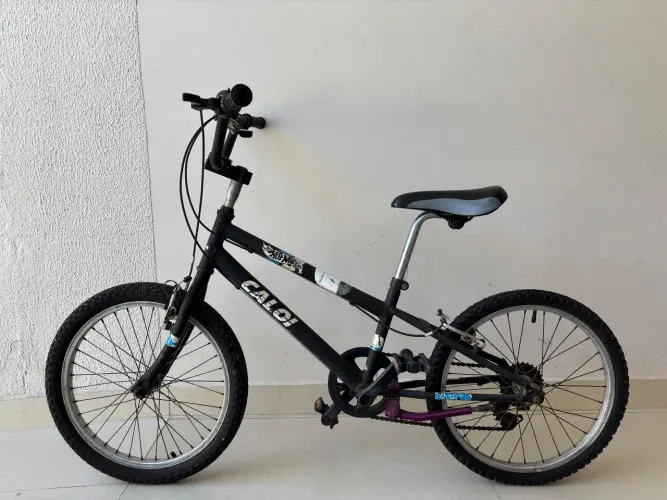 BICICLETA CALOI PRETA - ARO 20