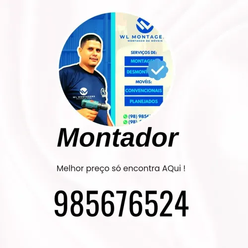 Montador de móveis Disponível 