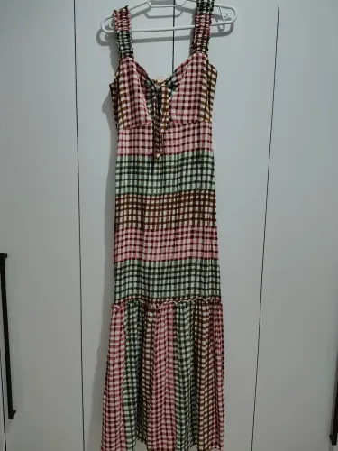 Vestido xadrez 