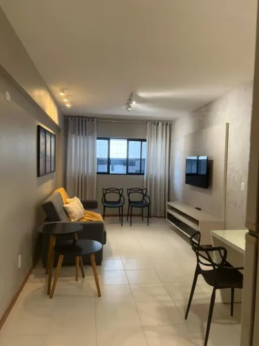 Apartamento mobiliado quarto e sala