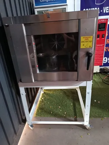 Forno turbo elétrico monofásico 5 esteiras COM GARANTIA