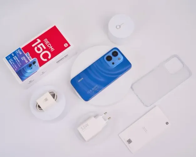 XIAOMI REDMI 15C 128GB/4GB RAM - APARELHO NOVO COM GARANTIA