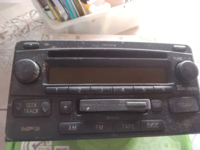 Rádio toca fita da camionete railux original 