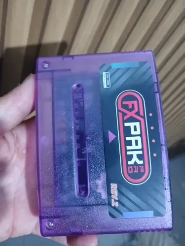 cartucho flashcard FXPak Pro Rev.Z