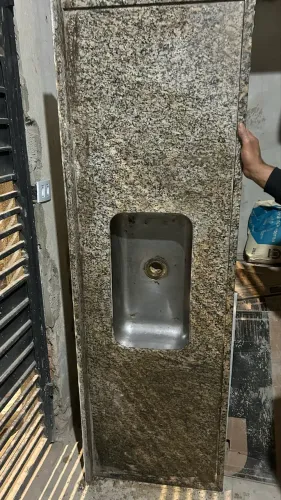 Pia de cozinha mármore 