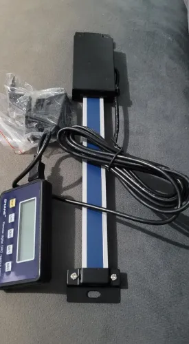 Régua Digital Linear SHAHE DRO LCD 0-700mm Alta Precisão para Torno e Fresadora