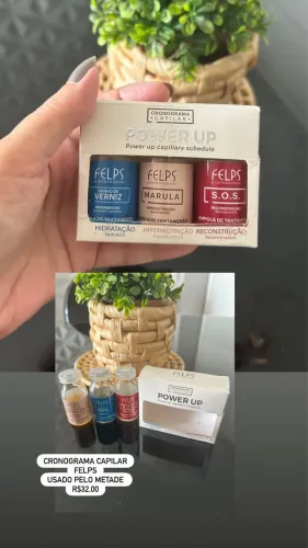 Cronograma Capilar Felps