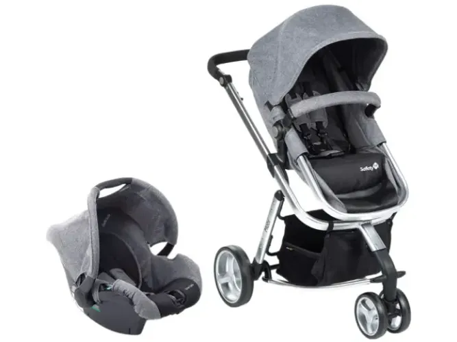 Carrinho de Bebê com Bebê Conforto Safety 1st