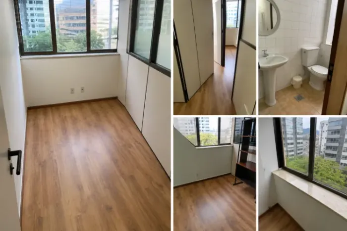 Sala Comercial Semimobiliada de 46m² p/ Locação na Avenida Raja Gabáglia, bairro Gutierrez