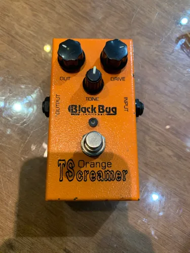Pedal de guitarra black bug TS screamer