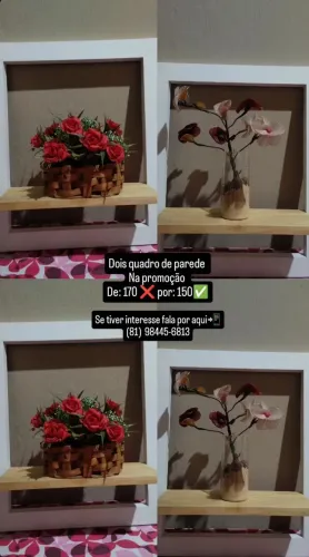 Dois quadro de parede