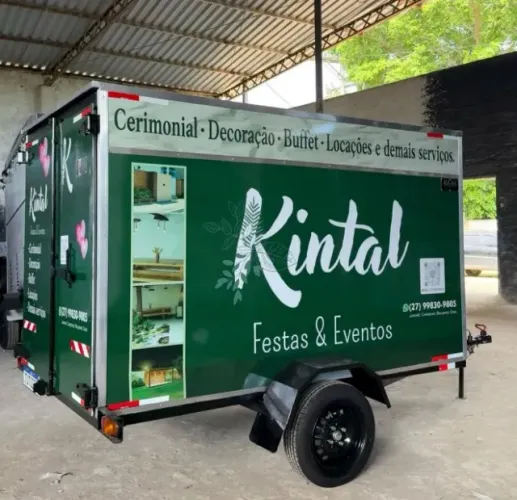 Baú direto de fábrica - carreta reboque fazendinha loja móvel carga