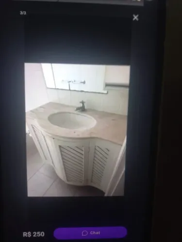 Armário de banheiro mais pia e vaso 150