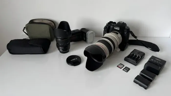 Canon 6D + lentes