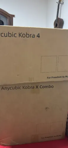 Impressora 3D Anycubic Kobra X - Nova Lacrada com IA