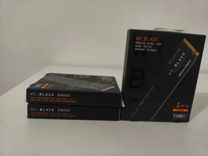 (Novo Lacrado) SSD NVME 1TB WD Black SN850x PS5 ou PC