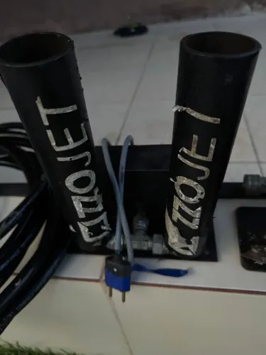 Co2 para show canhao duplo 