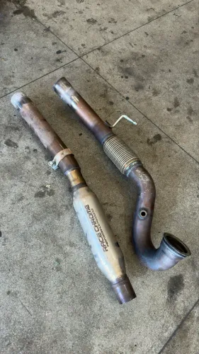 Downpipe inox tiguan rline