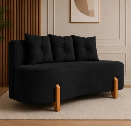 Sofá Orgânico Estofado - Design Moderno e Exclusivo