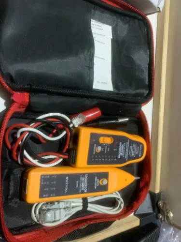 kit de localizador de cabos e testador de continuidade