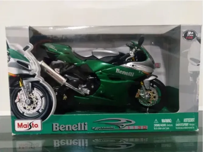 Miniatura Moto Maisto Benelli Tornado TRE 1130 - Escala: 1/12