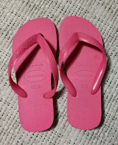 Havaianas Top Rosa Flux - 35/36 e 37/38 - Novas - Cada par