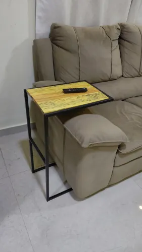 Mesa lateral de sofá