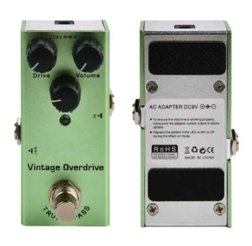 Pedal VINTAGE Overdrive TS9 (NOVO)