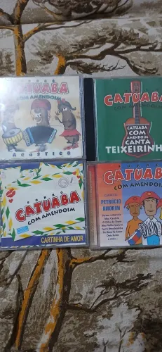 4 cd forró catuaba com ameduim  por 50