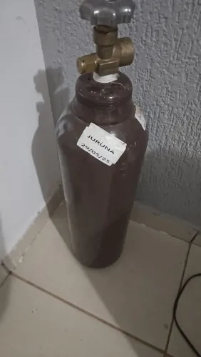Cilindro de argonio 1m3 7 Litros