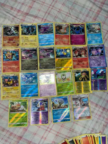 Cartas de Pokémon Original Holográficas.