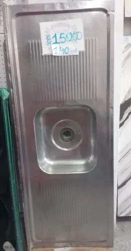 Pia de aço inox 1,40 metro