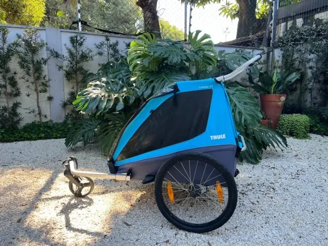 Thule Coaster XT - Carrinho + Bike Trailer 2 Crianças - Completo